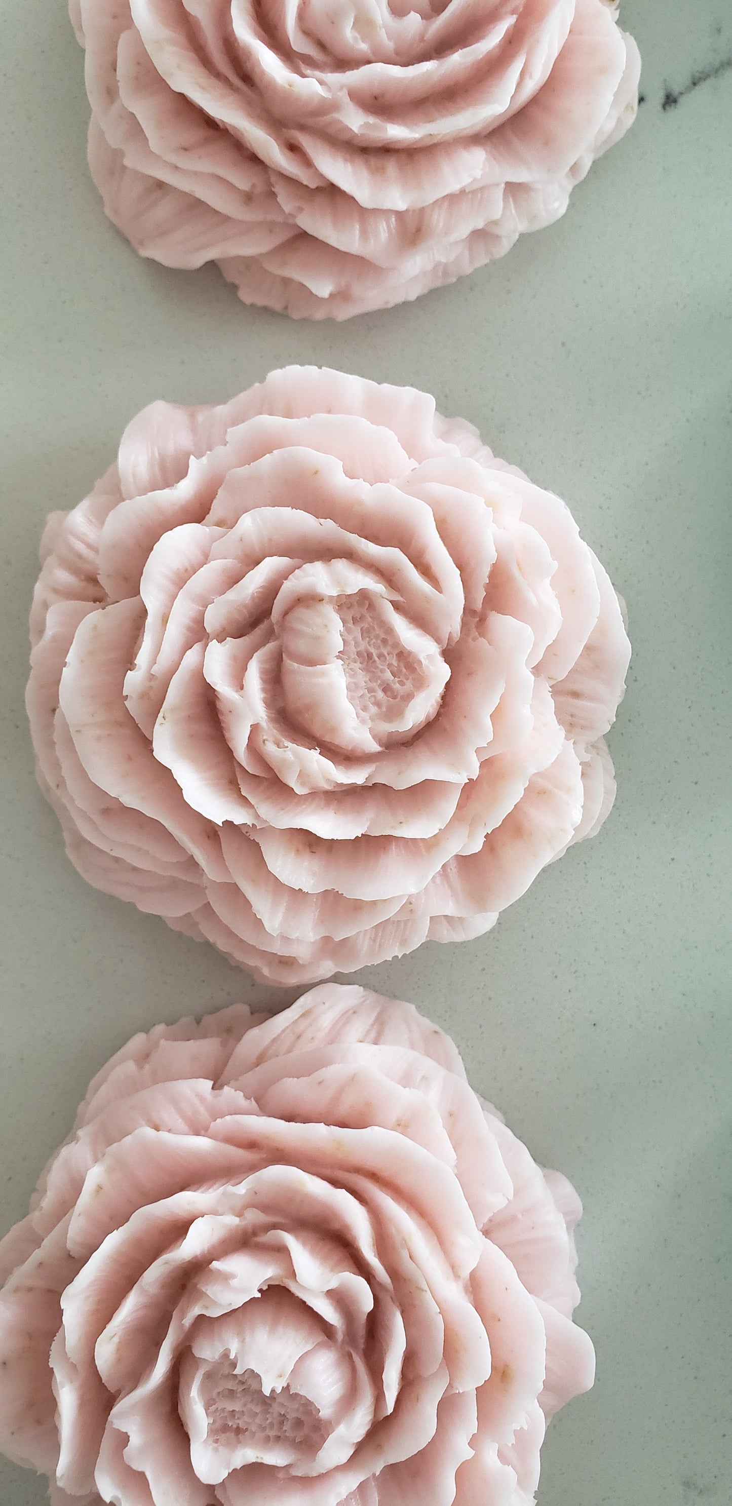 One Large Floral Soap