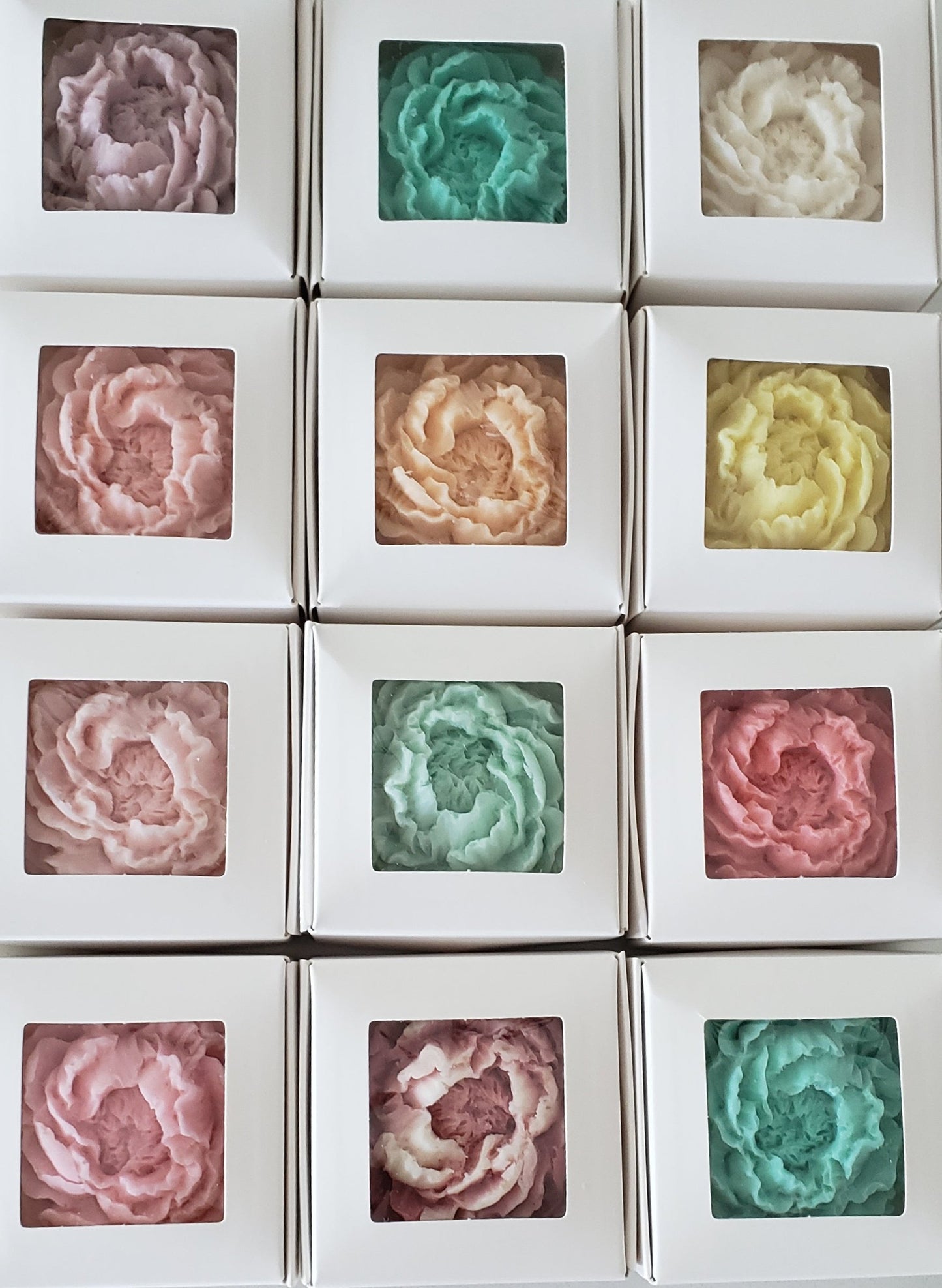 One Medium Floral Soap